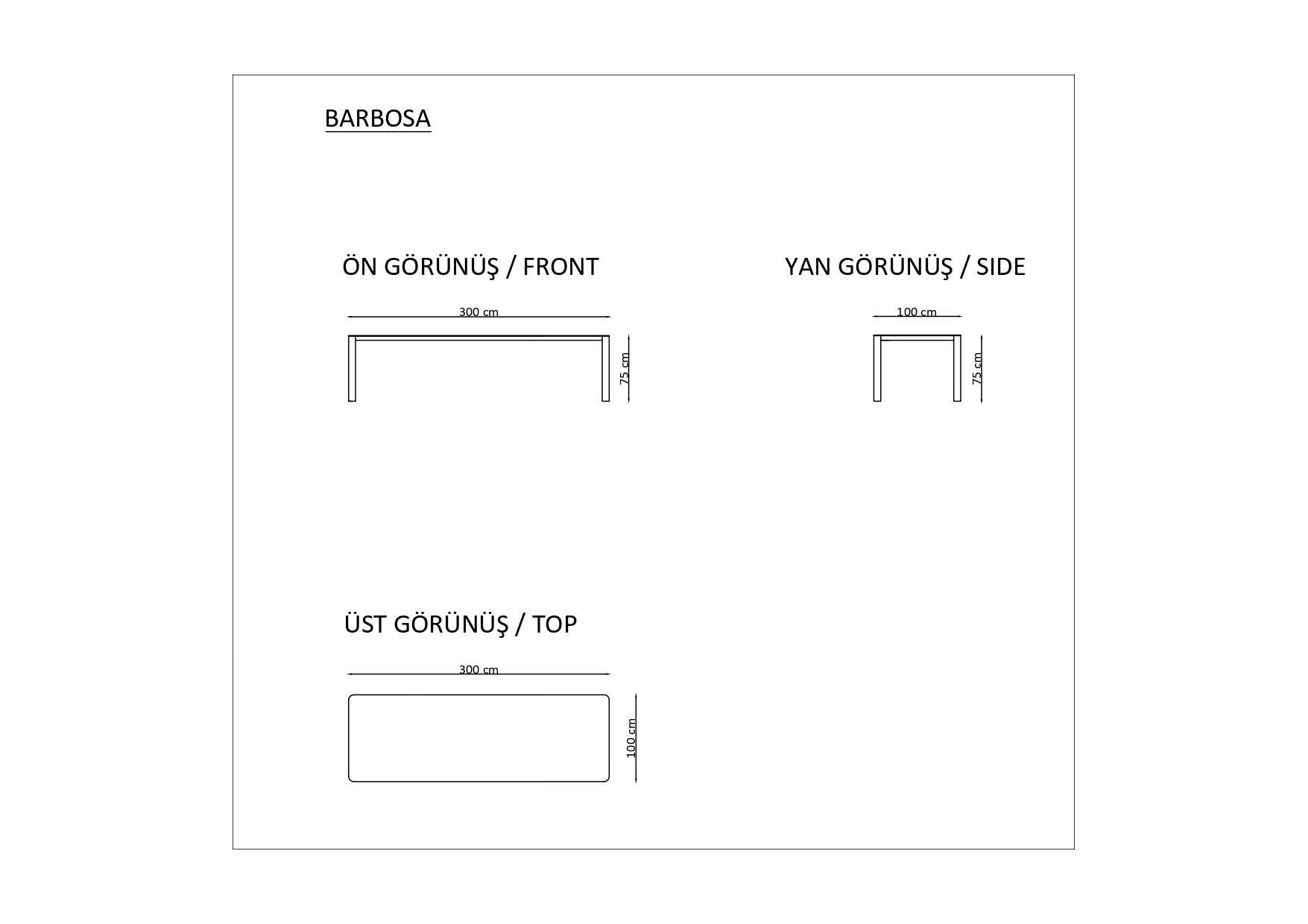 Mod Tasarım | Barbosa Toplantı Masası