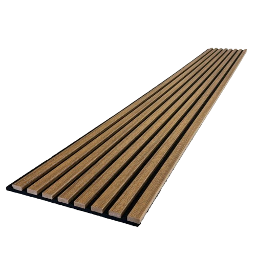 Mod Tasarım | PVC Kaplı Ahşap Çıtalı Duvar Paneli – Teak